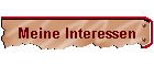 Meine Interessen